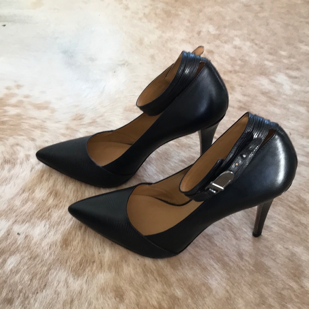 Coach Ankle Strap Heel NWOT